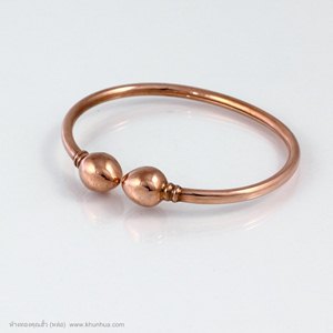 กำไล pink gold45% หัวบัว